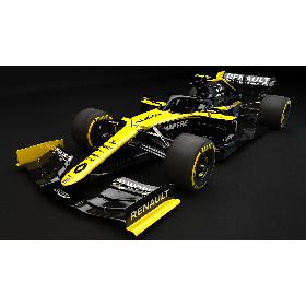 3D F1 Renault F1 R.S.20 Update 2020